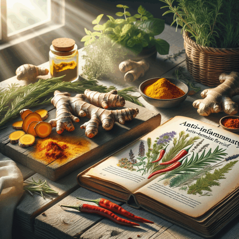 Generate an eye-catching, high-quality featured image prompt for a blog post about: Anti-Inflammator