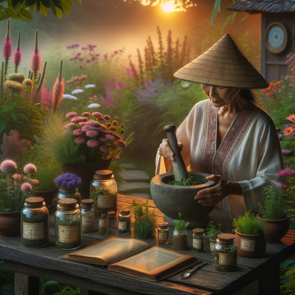 Generate an eye-catching, high-quality featured image prompt for a blog post about: Herbal PMS Relie