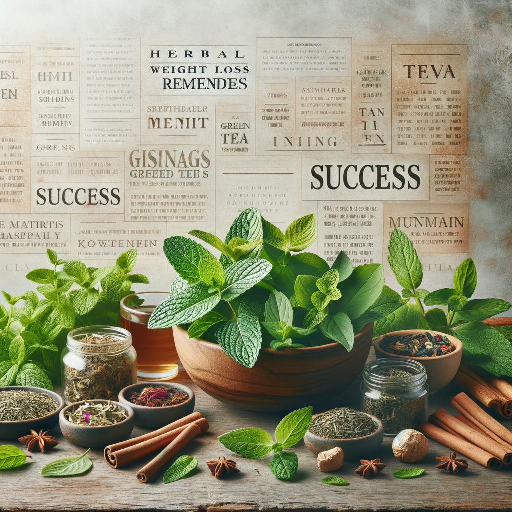 Generate an eye-catching, high-quality featured image prompt for a blog post about: Herbal Weight Lo