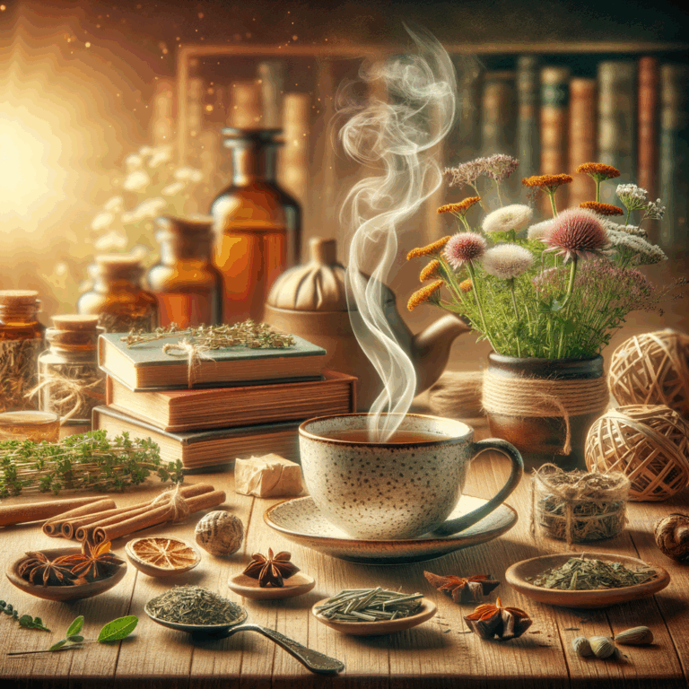 Generate an eye-catching, high-quality featured image prompt for a blog post about: Herbal Cough Tre