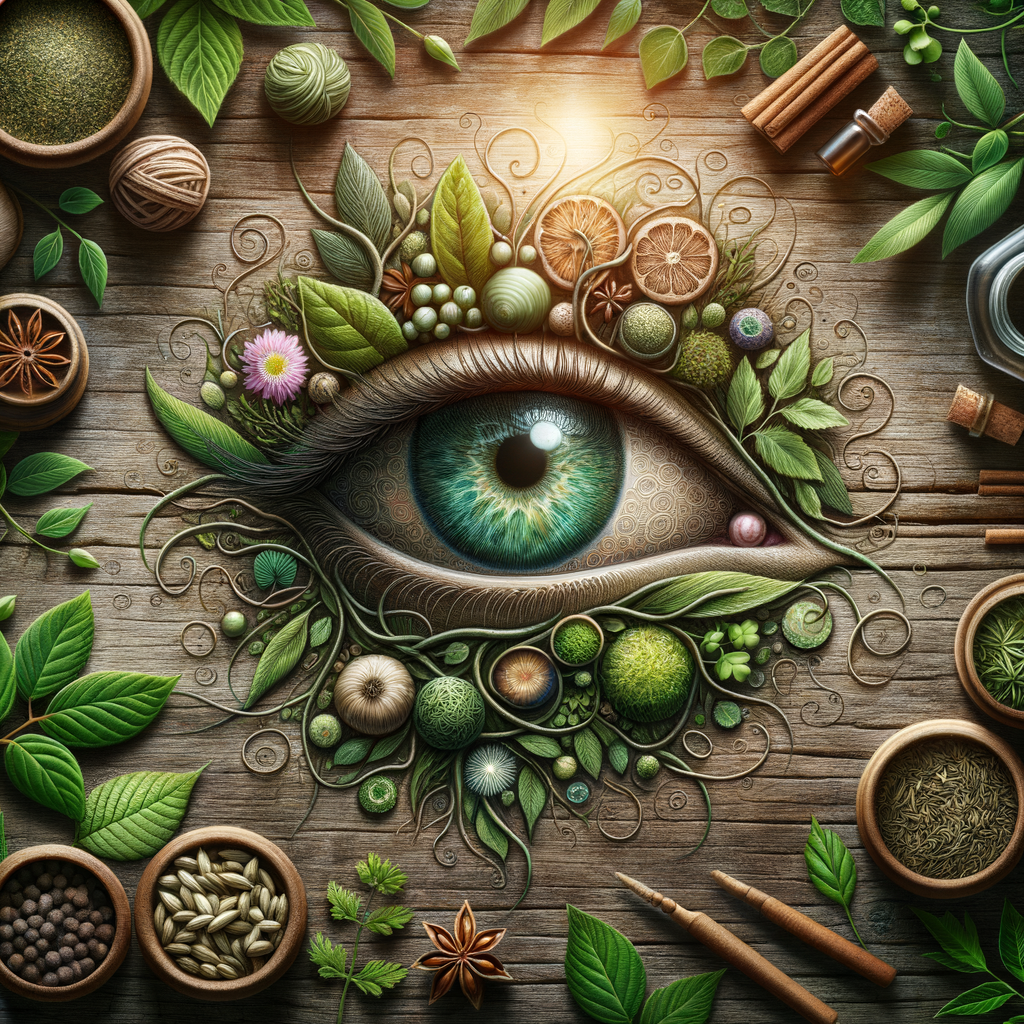 Generate an eye-catching, high-quality featured image prompt for a blog post about: Herbal Vision Su