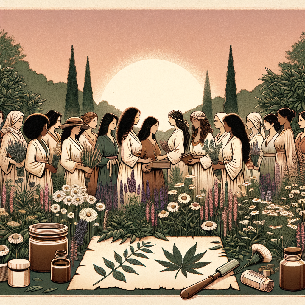 Generate an eye-catching, high-quality featured image prompt for a blog post about: Herbal Women’s