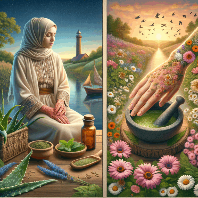 Generate an eye-catching, high-quality featured image prompt for a blog post about: Herbal Eczema Tr