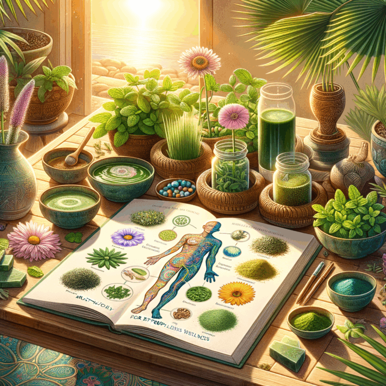 Generate an eye-catching, high-quality featured image prompt for a blog post about: Herbal Detox Cle