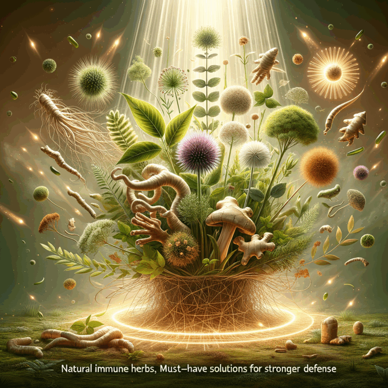 Generate an eye-catching, high-quality featured image prompt for a blog post about: Natural Immune H