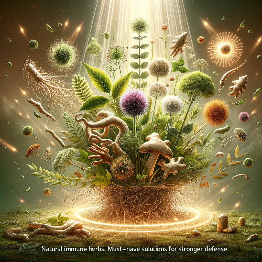 Generate an eye-catching, high-quality featured image prompt for a blog post about: Natural Immune H