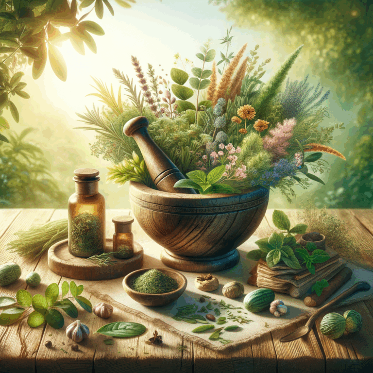 Generate an eye-catching, high-quality featured image prompt for a blog post about: Herbal Detox Rem
