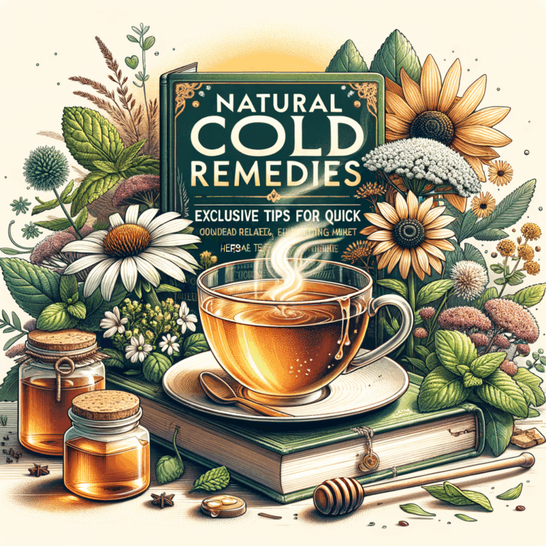 Generate an eye-catching, high-quality featured image prompt for a blog post about: Natural Cold Rem