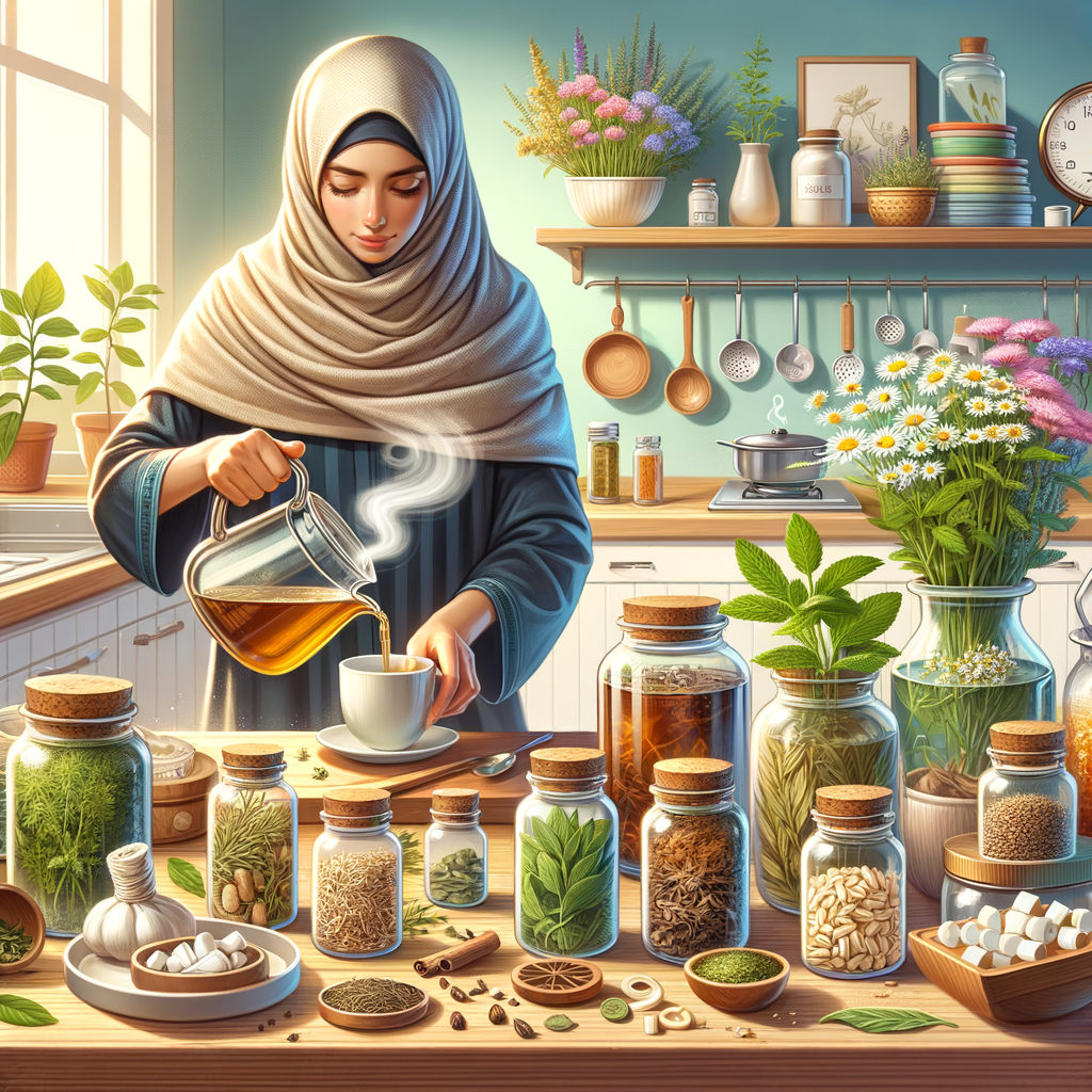 Generate an eye-catching, high-quality featured image prompt for a blog post about: Sore Throat Herb