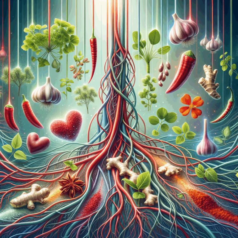 Generate an eye-catching, high-quality featured image prompt for a blog post about: Circulation Herb