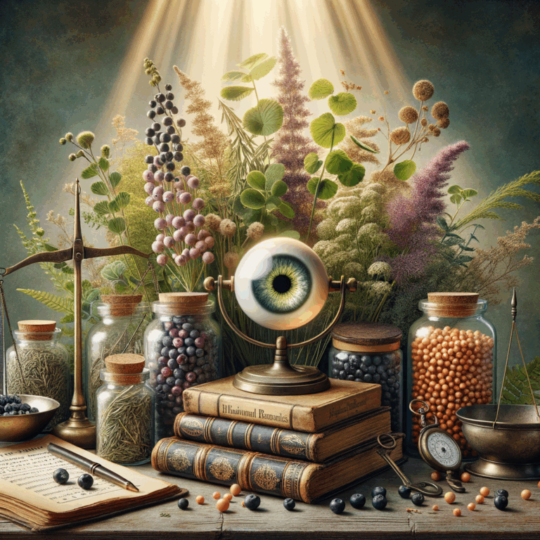 Generate an eye-catching, high-quality featured image prompt for a blog post about: Herbal Vision Su