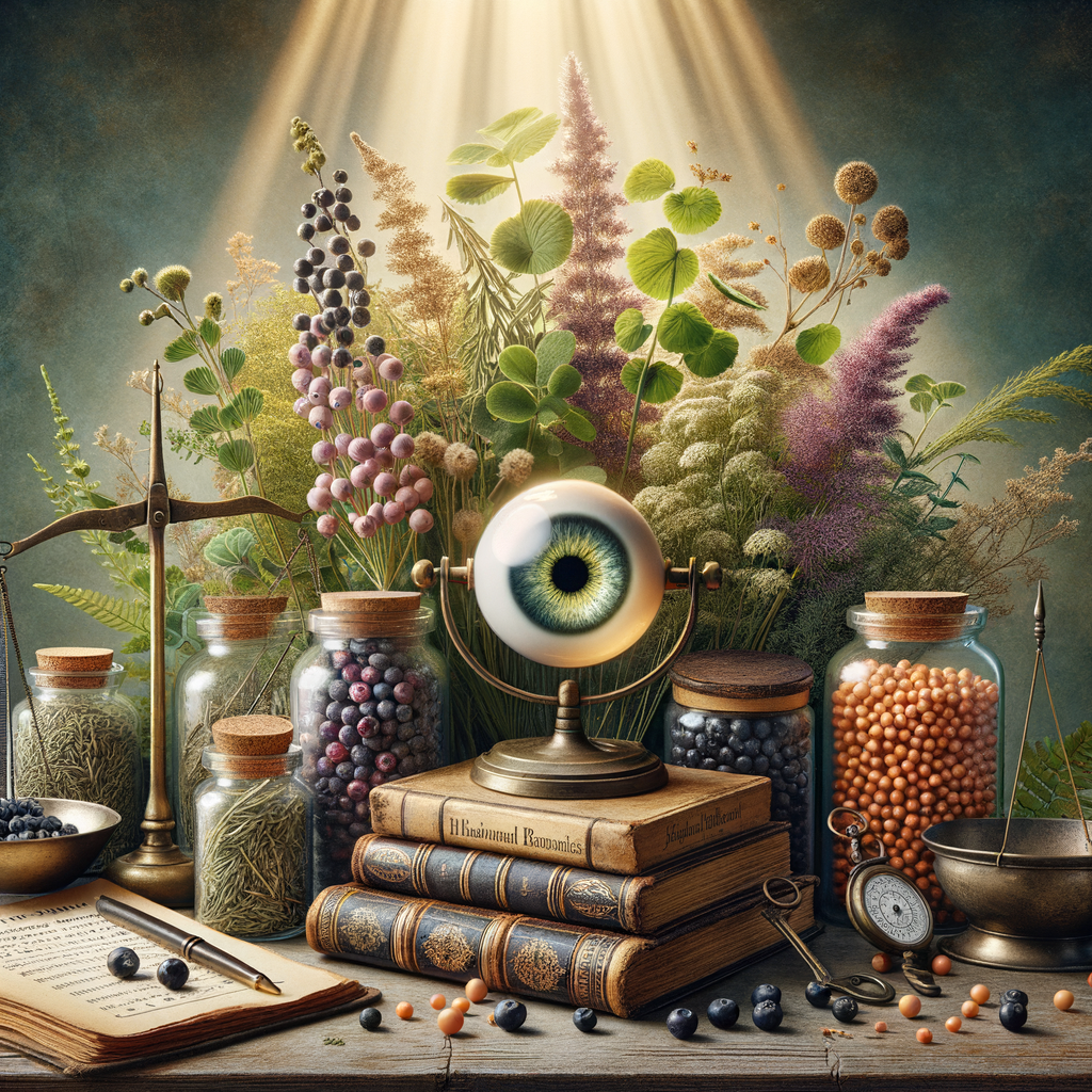 Generate an eye-catching, high-quality featured image prompt for a blog post about: Herbal Vision Su