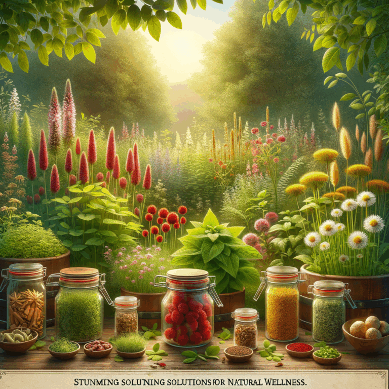 Generate an eye-catching, high-quality featured image prompt for a blog post about: Fertility Herbs: