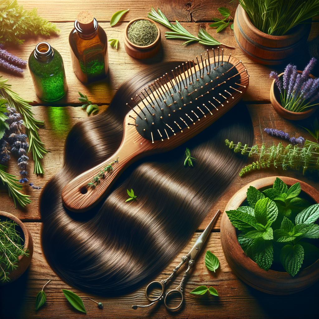 Generate an eye-catching, high-quality featured image prompt for a blog post about: Hair Strengtheni