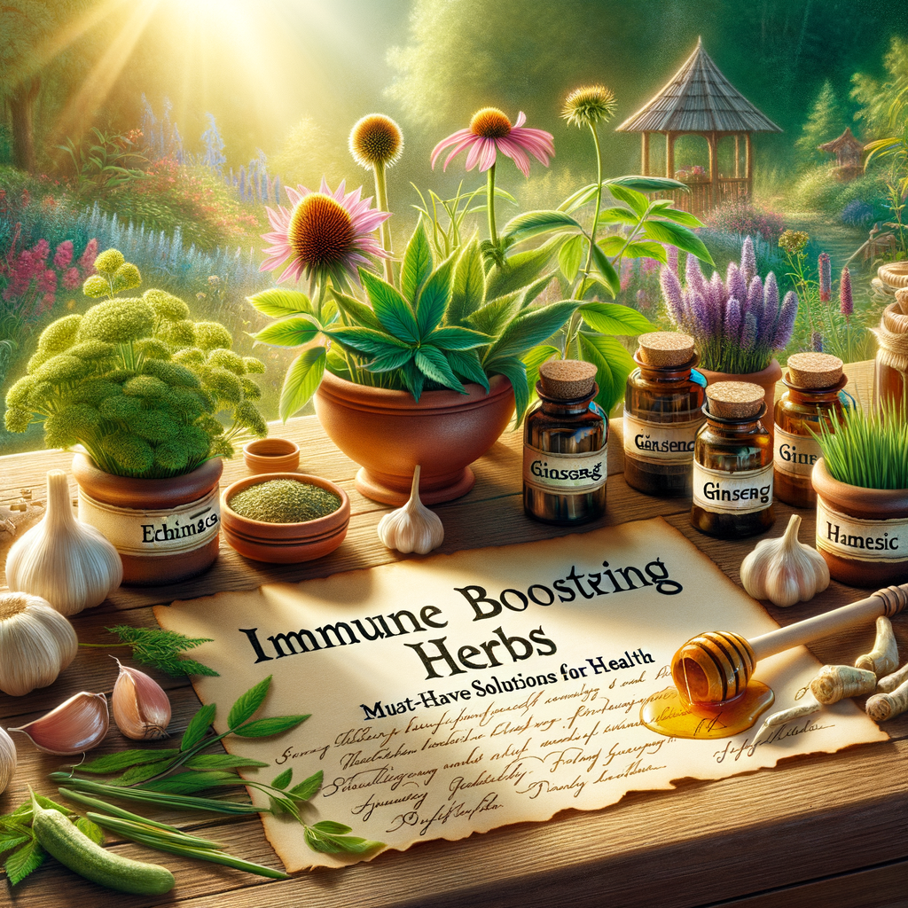 Generate an eye-catching, high-quality featured image prompt for a blog post about: Immune Boosting