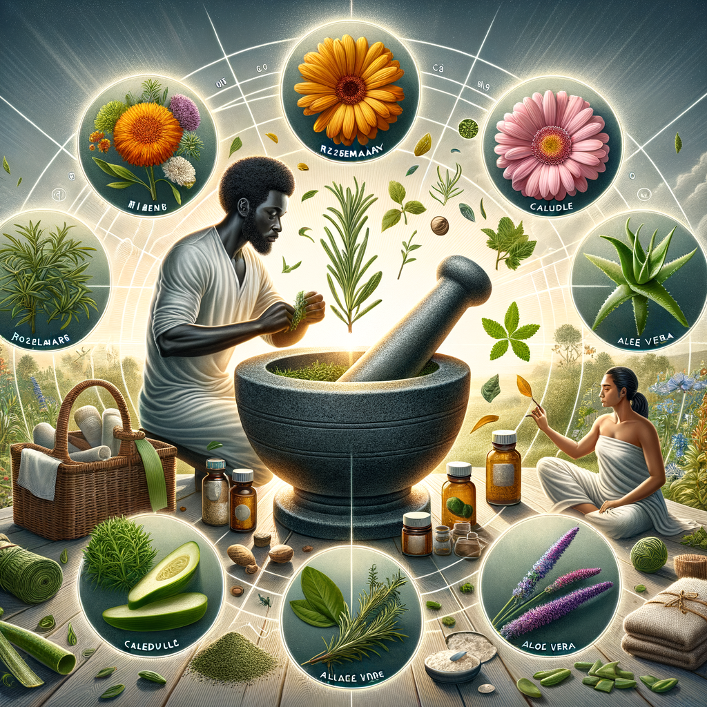 Generate an eye-catching, high-quality featured image prompt for a blog post about: Herbal Wound Car